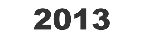 feliz año 2013
