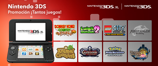 promo tantos juegos 3ds