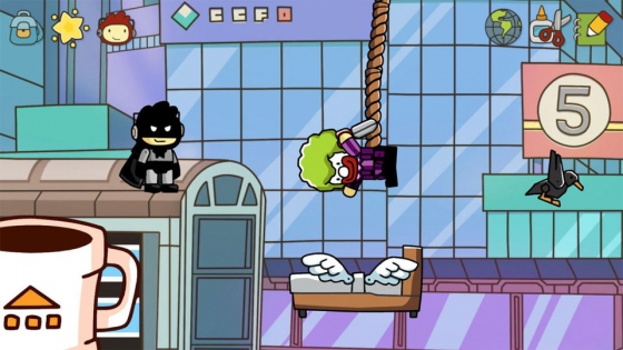 scribblenauts batman joker