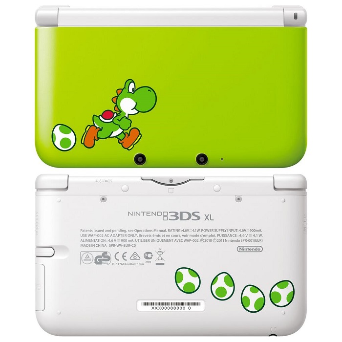 3ds xl yoshi entera