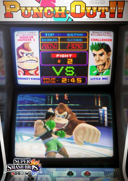 little mac smash bros