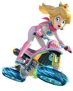 mario kart 8 peach