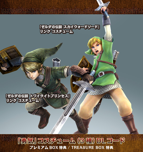 hyrule warriors link skyward sword