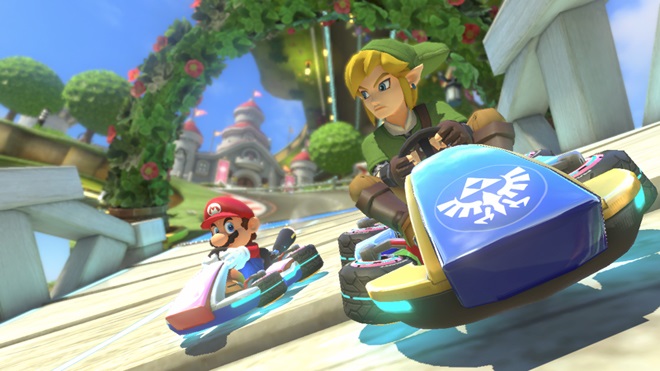 mario kart 8 dlc zelda 1