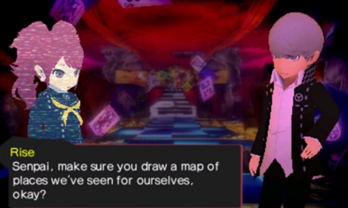 Persona Q: Exploración en primera persona