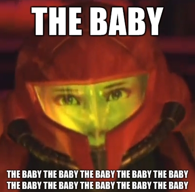 metroid other m baby