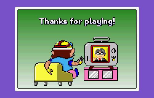 thanks for playing iwata