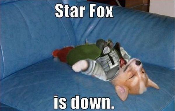 star fox is down