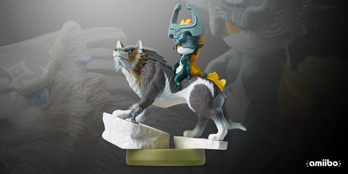 amiibo link lobo midna