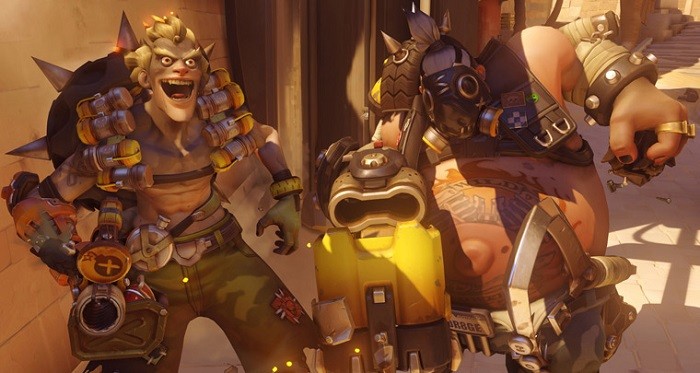 overwatch junkrat roadhog