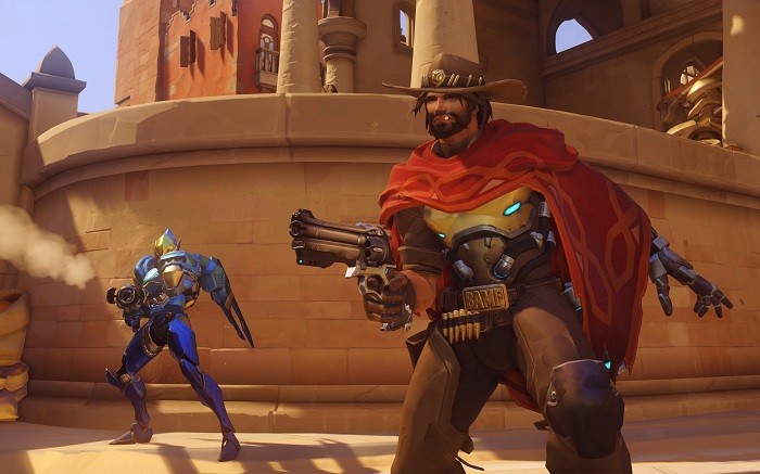 overwatch pharah mccree