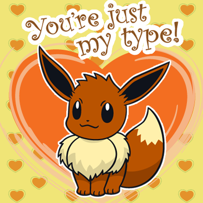 san valentin pokemon eevee