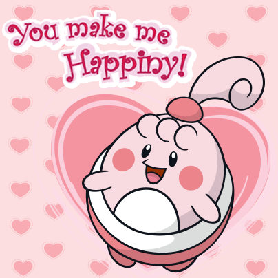 san valentin pokemon happiny