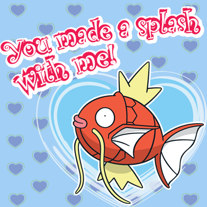 san valentin pokemon magikarp