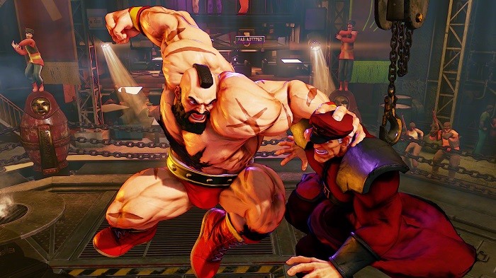 street fighter v zangief m bison