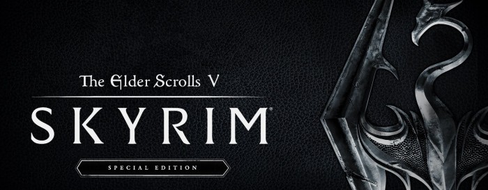 skyrim logo