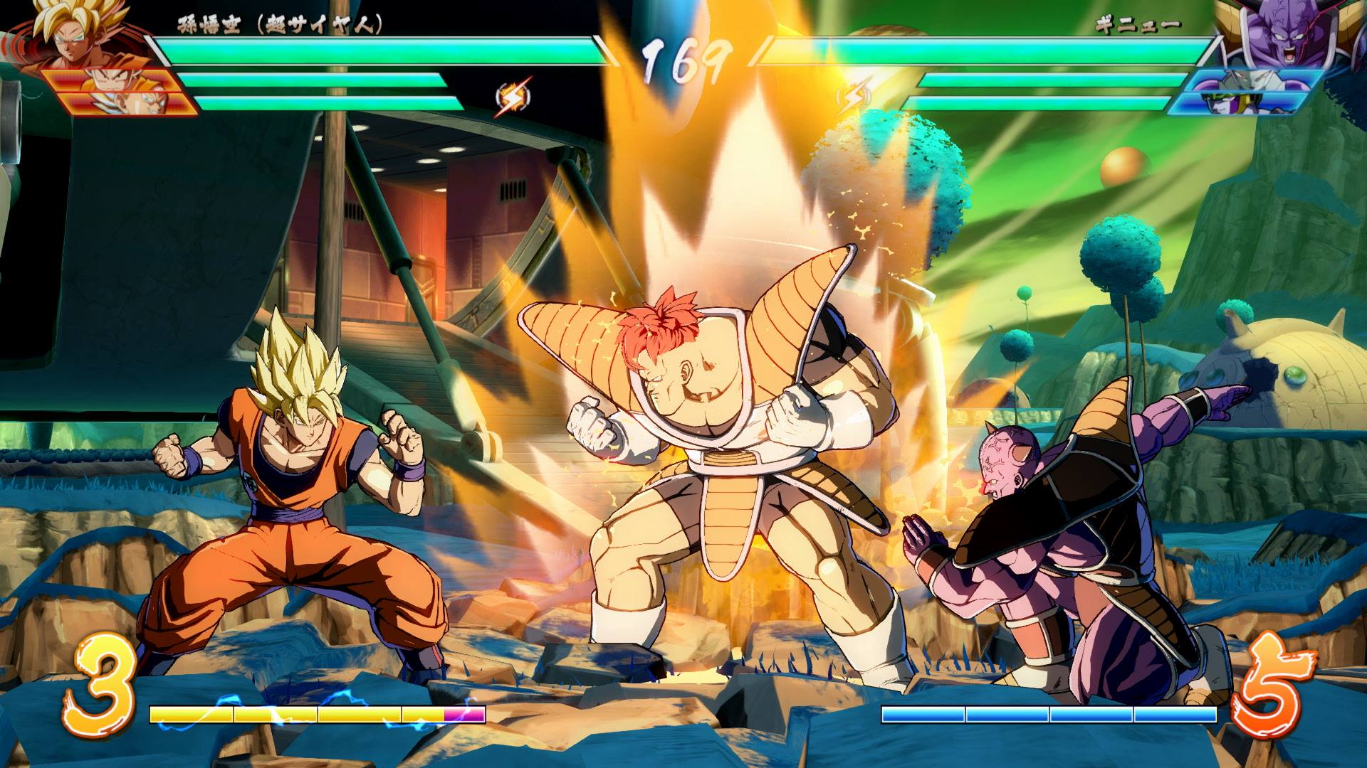 Aquí Están Las Imágenes De Ginyu Y Nappa En Dragon Ball Fighterz El Blog De Topofarmer 